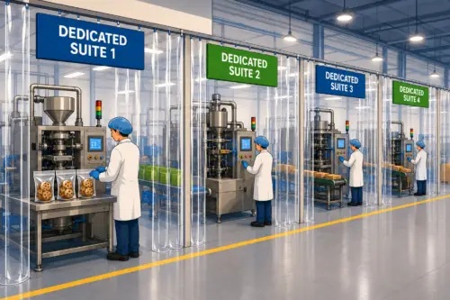 Why Choose a Co-Packer with Dedicated Manufacturing Suites?