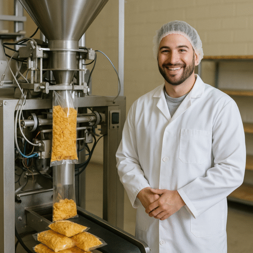 VFFS (Vertical Form Fill Seal): Choosing Films and Materials for Dry Foods