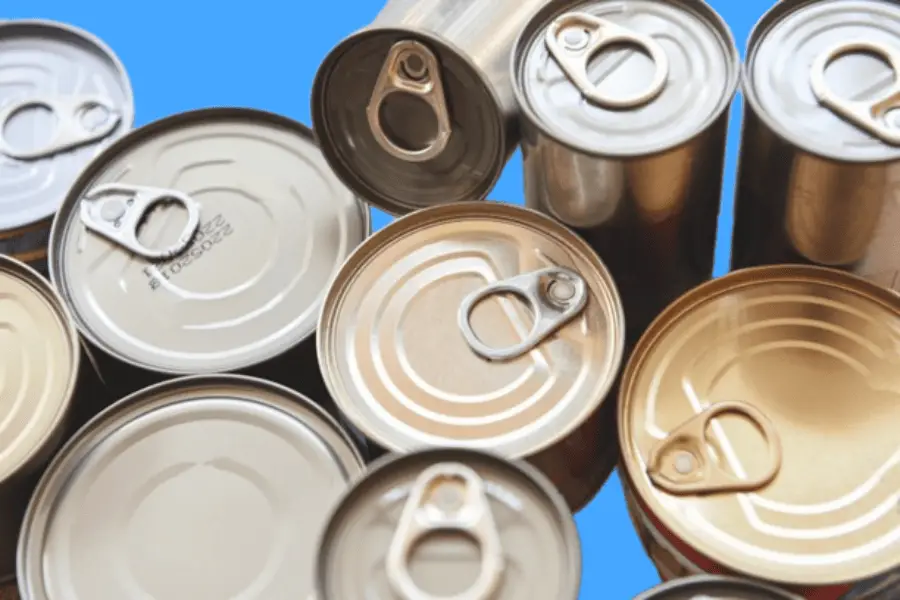 canned food sterilized by retort machine