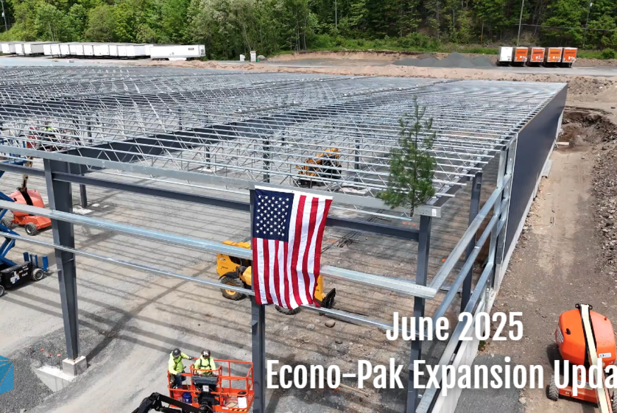 contract food packaging facility expansion in progress