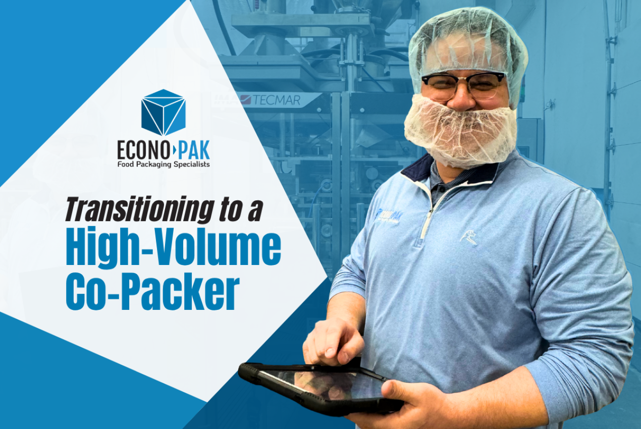 transition to high-volume co-packer